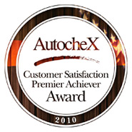 Autochex 2010 Customer Satisfaction Premier Achiever Award, Long Pond Auto Body, Rochester NY, 585.227.7300